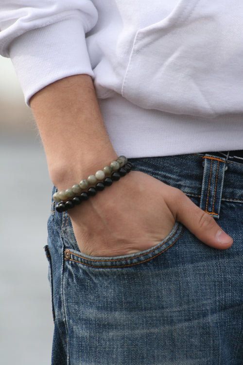 Naturstens armband
