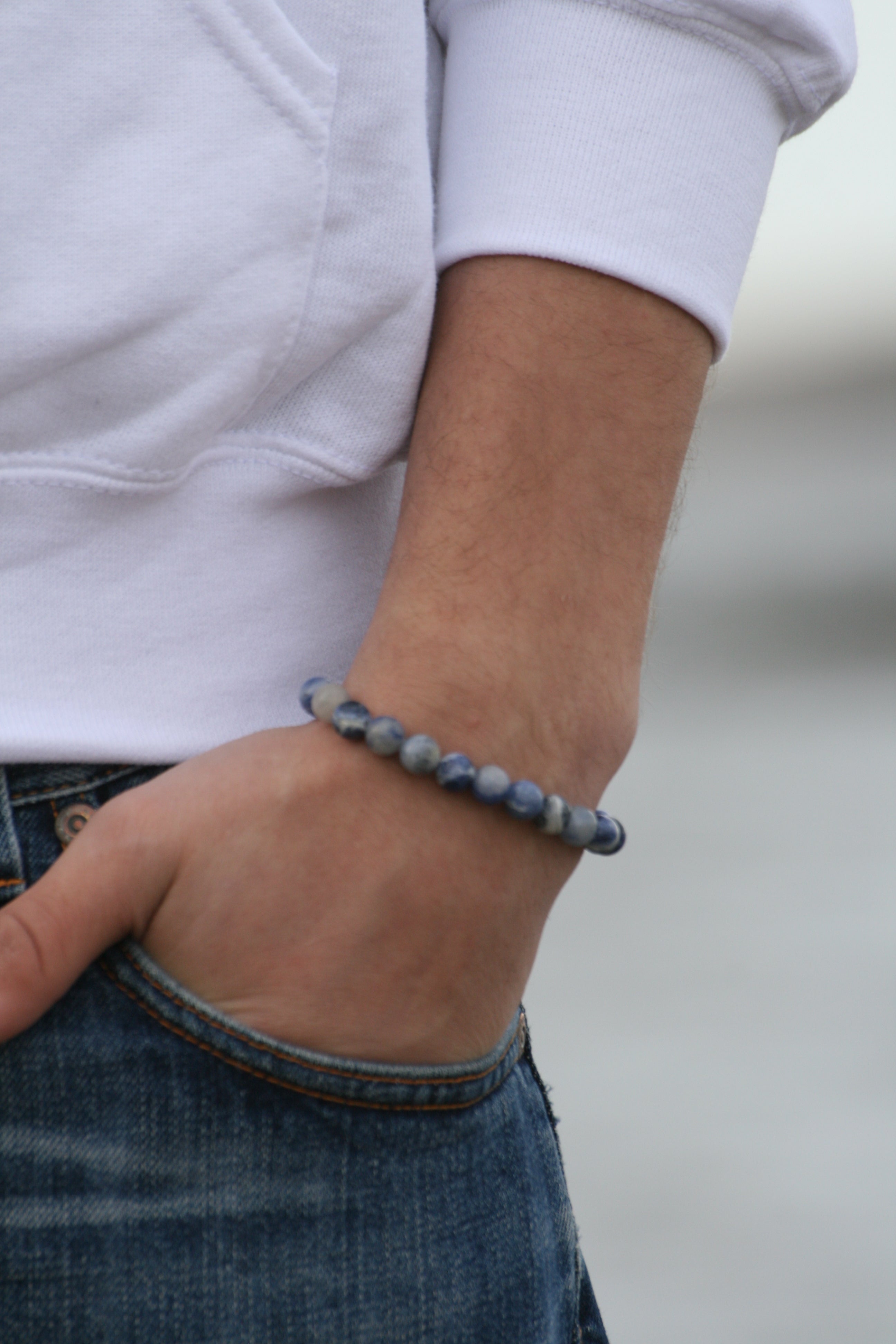Naturstens armband