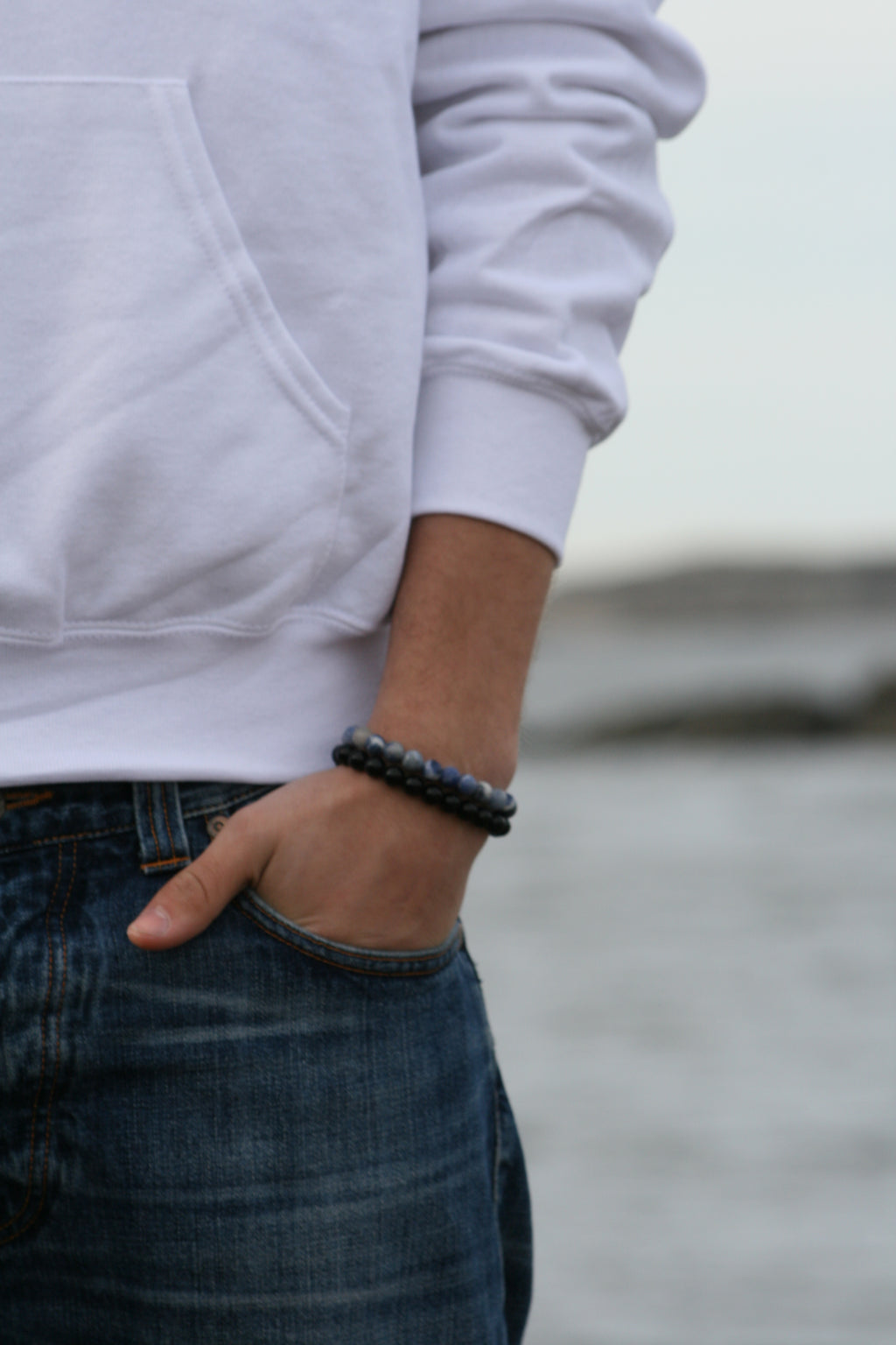 Naturstens armband